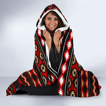 Southwestern Themed Hooded Blanket-JTAMIGO.COM