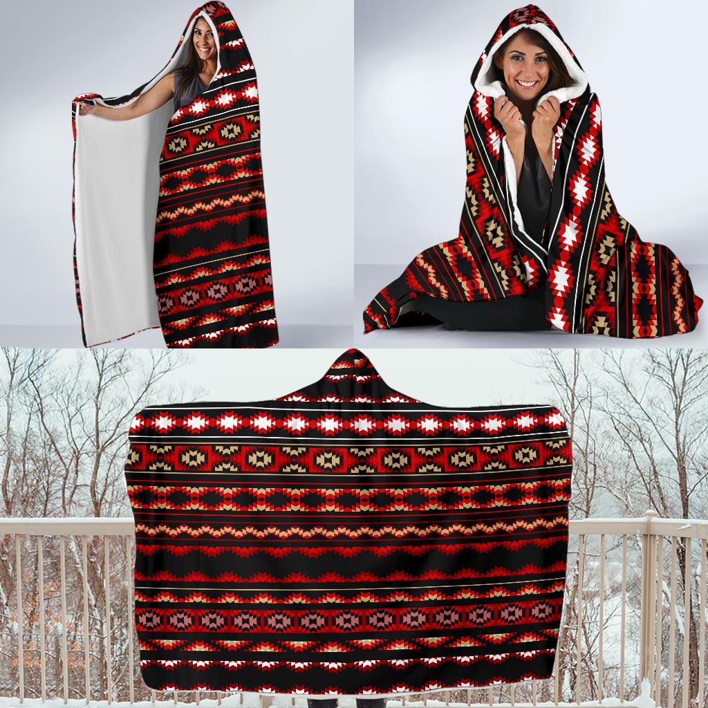 Southwestern Themed Hooded Blanket-JTAMIGO.COM