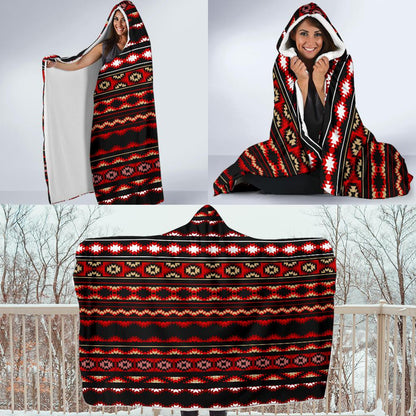 Southwestern Themed Hooded Blanket-JTAMIGO.COM