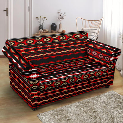 Southwestern Themed Loveseat Slipcover-JTAMIGO.COM