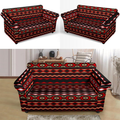 Southwestern Themed Loveseat Slipcover-JTAMIGO.COM