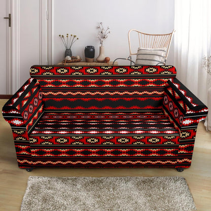 Southwestern Themed Loveseat Slipcover-JTAMIGO.COM