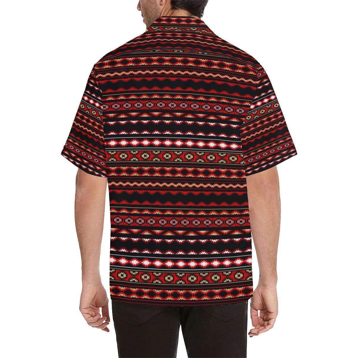 Southwestern Themed Men Aloha Hawaiian Shirt
