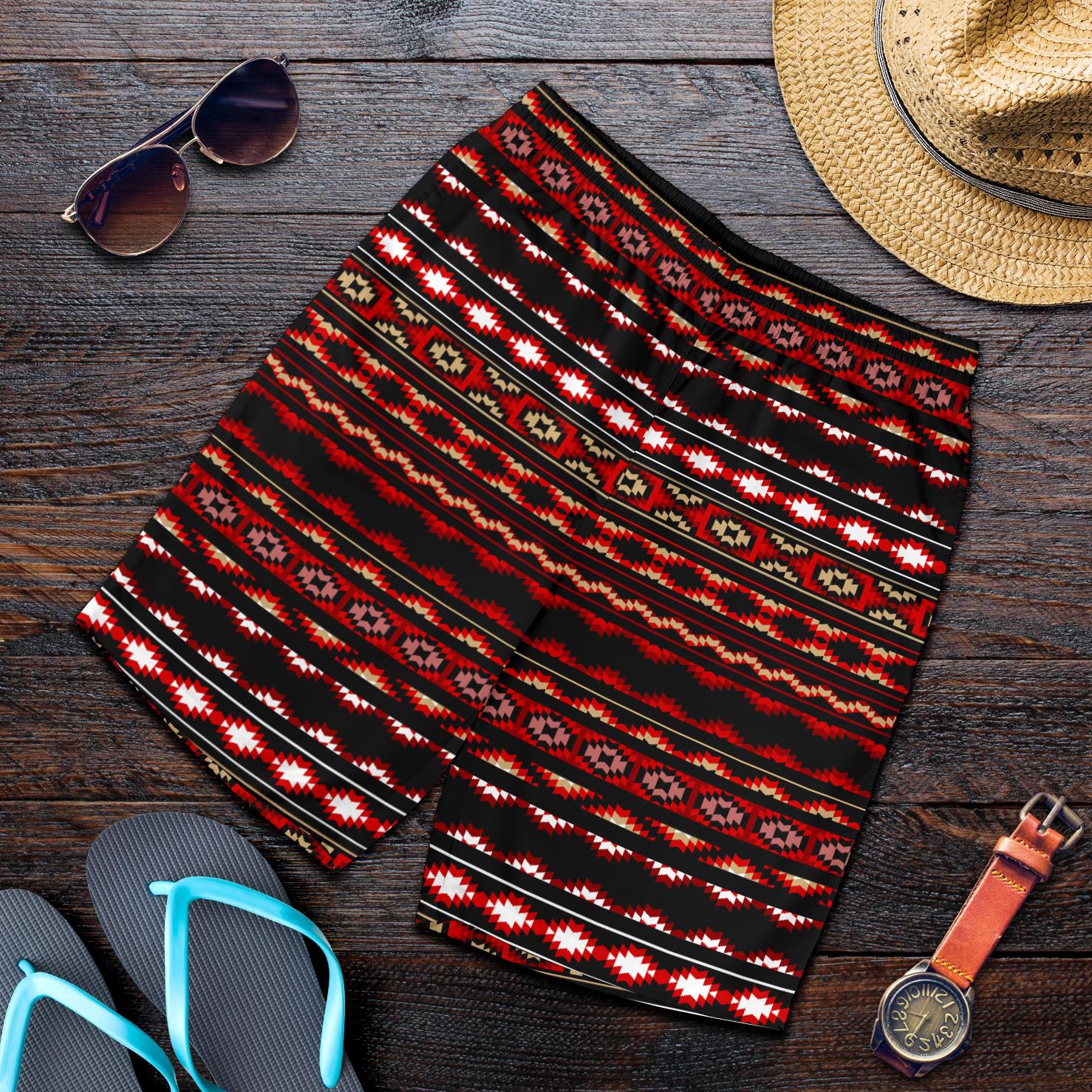 Southwestern Themed Mens Shorts-JTAMIGO.COM