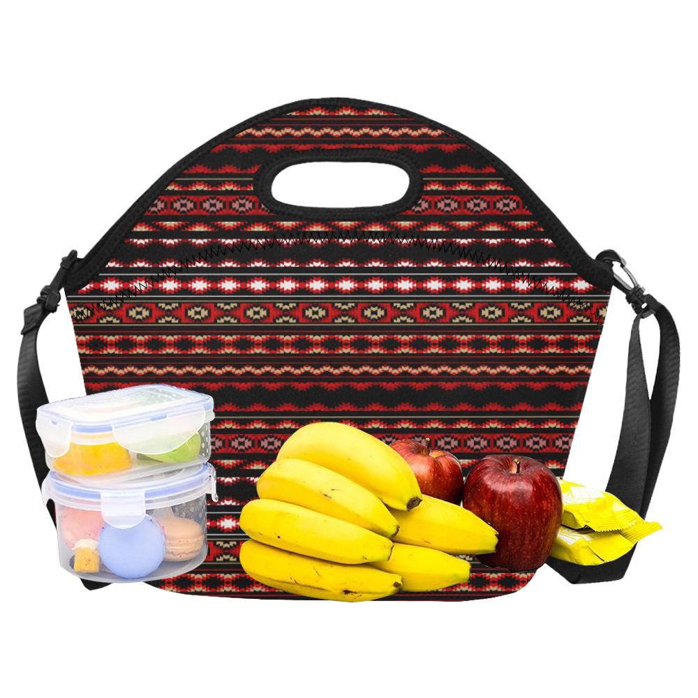 Southwestern Themed Neoprene Lunch Bag (Model 1669)(Large)-JTAMIGO.COM
