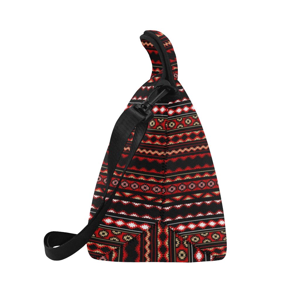 Southwestern Themed Neoprene Lunch Bag (Model 1669)(Large)-JTAMIGO.COM