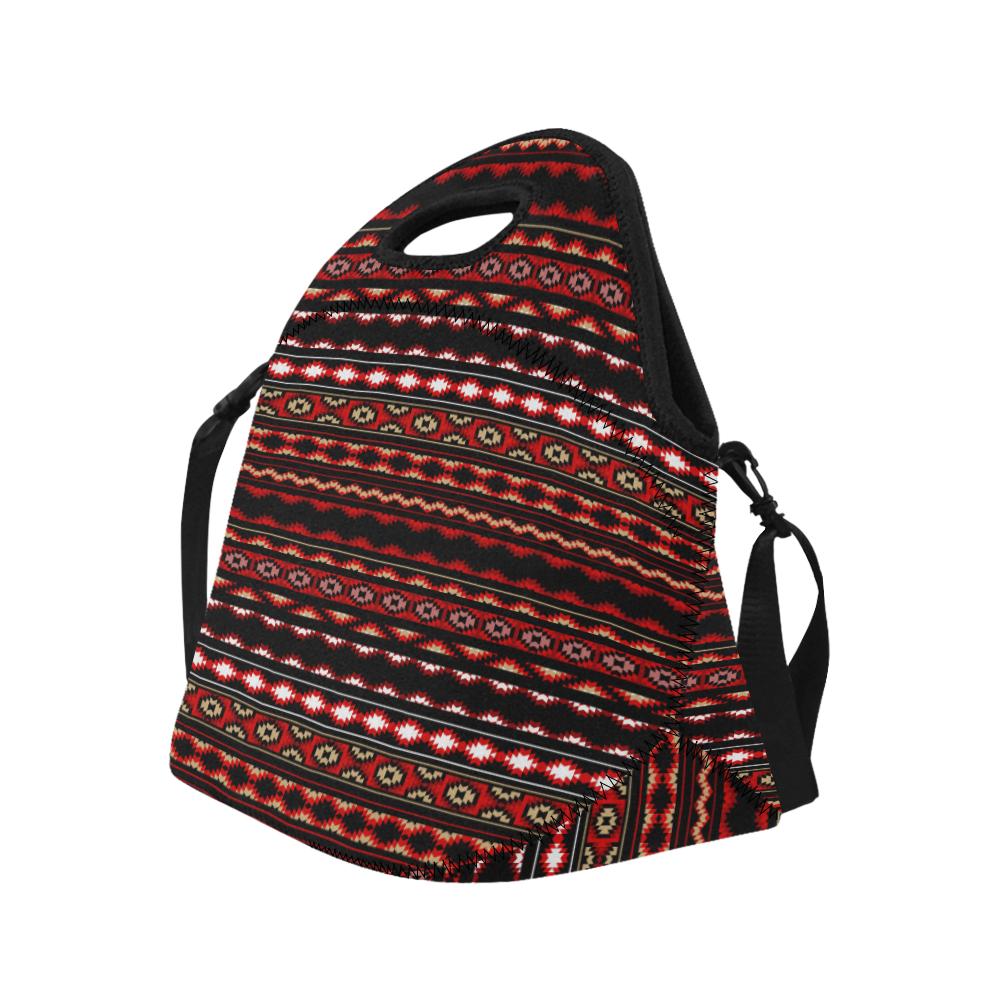 Southwestern Themed Neoprene Lunch Bag (Model 1669)(Large)-JTAMIGO.COM