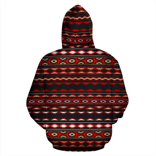 Southwestern Themed Pullover Hoodie