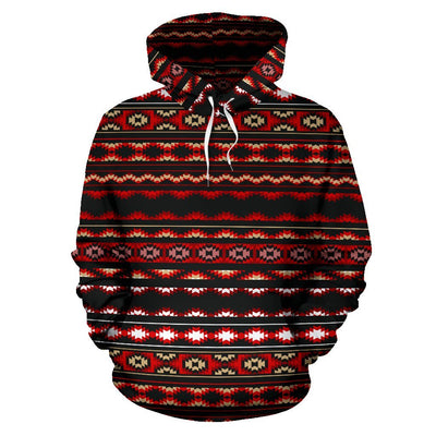 Southwestern Themed Pullover Hoodie