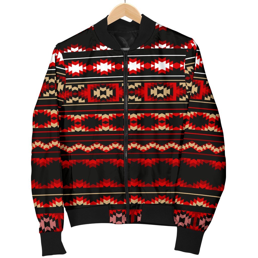Southwestern Themed Women Casual Bomber Jacket