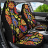 Steampunk Bird Design Themed Print Universal Fit Car Seat Covers
