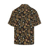 Steampunk Butterfly Design Themed Print Men Aloha Hawaiian Shirt