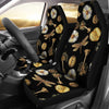 Steampunk Dragonfly Design Themed Print Universal Fit Car Seat Covers