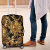 Steampunk Gear Design Themed Print Luggage Cover Protector