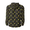 Sun Moon Golden Design Themed Print Men Windbreaker Jacket-JTAMIGO.COM