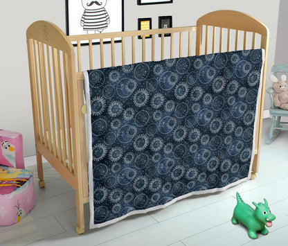 Sun Moon Tattoo Design Themed Print Premium Quilt-JTAMIGO.COM