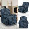 Sun Moon Tattoo Design Themed Print Recliner Slipcover-JTAMIGO.COM