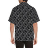 Sun Moon White Design Themed Print Men Aloha Hawaiian Shirt