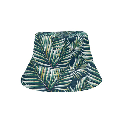 Sun Spot Tropical Palm Leaves hower Curtain Unisex Bucket Hat
