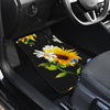 Sunflower Chamomile Bright Color Print Car Floor Mats