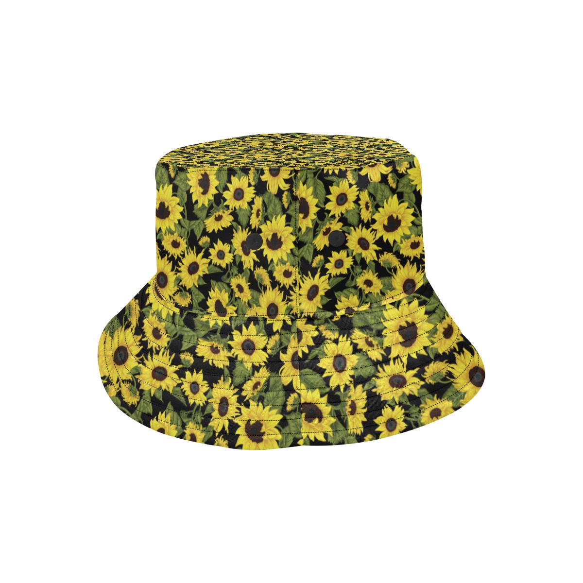 Sunflower Fresh Bright Color Print Unisex Bucket Hat