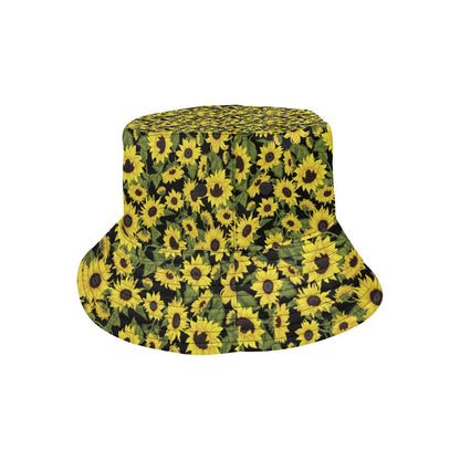 Sunflower Fresh Bright Color Print Unisex Bucket Hat