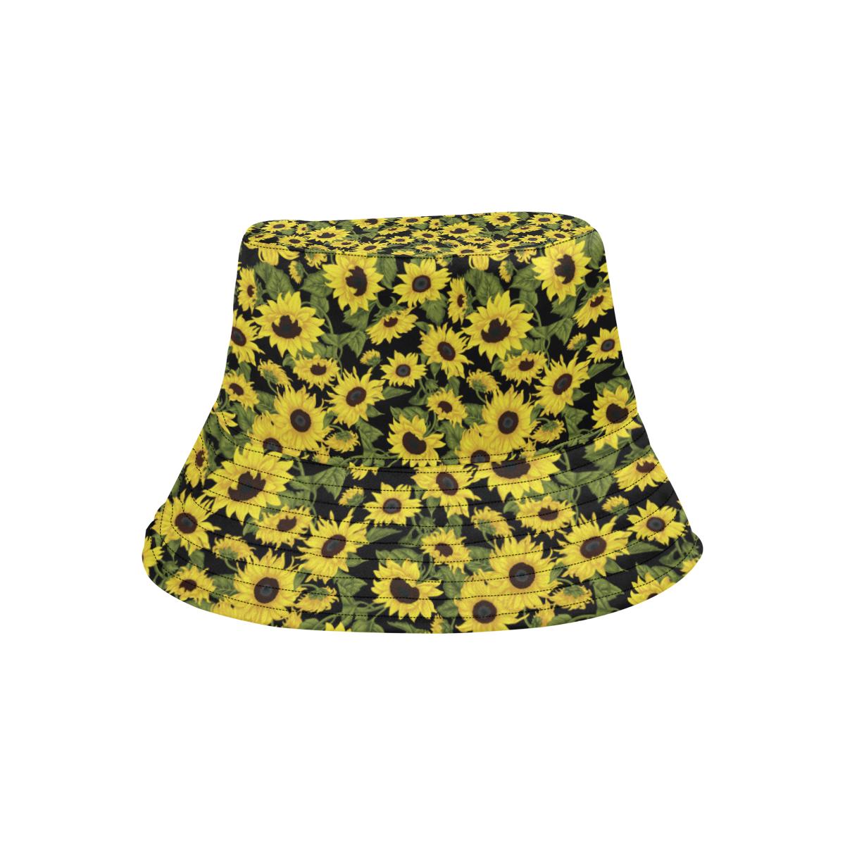 Sunflower Fresh Bright Color Print Unisex Bucket Hat
