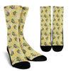 Surf Catch the Wave Design Crew Socks
