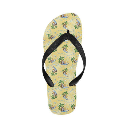 Surf Catch the Wave Design Flip Flops-JTAMIGO.COM
