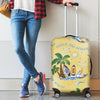 Surf Catch The Wave Design Luggage Cover Protector