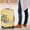 Surf Catch The Wave Design Luggage Cover Protector