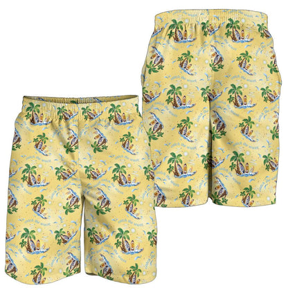 Surf Catch the Wave Design Mens Shorts-JTAMIGO.COM