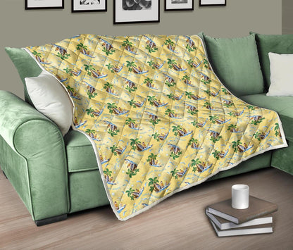 Surf Catch the Wave Design Premium Quilt-JTAMIGO.COM