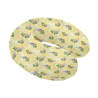 Surf Catch the Wave Design U-Shaped Travel Neck Pillow-JTAMIGO.COM