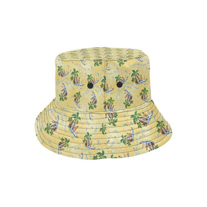Surf Catch the Wave Design Unisex Bucket Hat