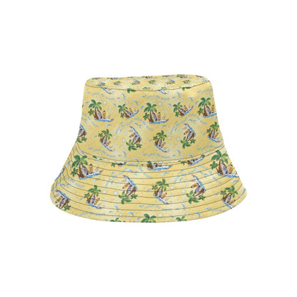 Surf Catch the Wave Design Unisex Bucket Hat