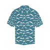 Surf Wave Tribal Design Men Aloha Hawaiian Shirt