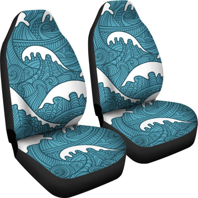Surf Wave Tribal Design Universal Fit Car Seat Covers