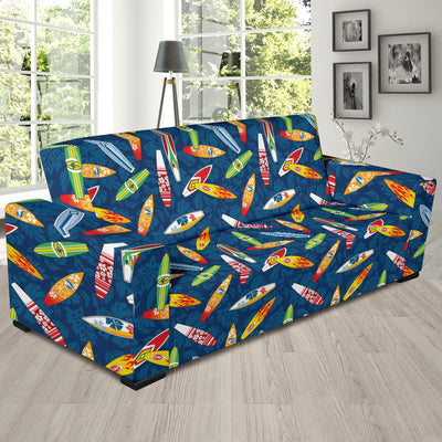 Surfboard Pattern Print Sofa Slipcover-JTAMIGO.COM