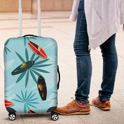 Surfboard Themed Pattern Luggage Cover Protector