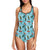 Surfboard Themed Pattern One Piece Swimsuit-JTAMIGO.COM