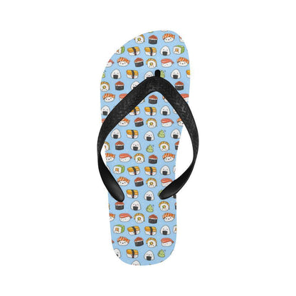 Sushi Cartoon Design Flip Flops-JTAMIGO.COM