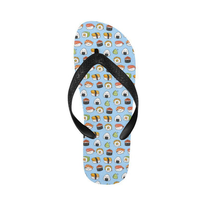 Sushi Cartoon Design Flip Flops-JTAMIGO.COM