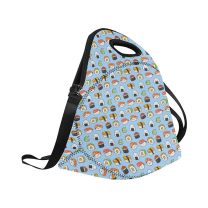 Sushi Cartoon Design Neoprene Lunch Bag (Model 1669)(Large)-JTAMIGO.COM