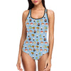 Sushi Cartoon Design One Piece Swimsuit-JTAMIGO.COM