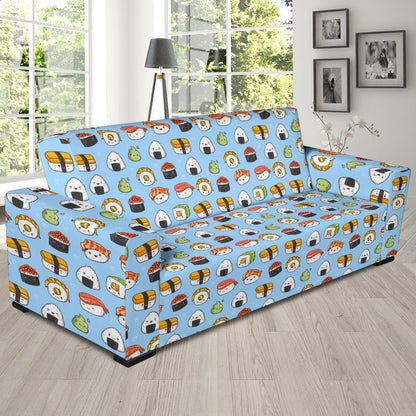 Sushi Cartoon Design Sofa Slipcover-JTAMIGO.COM