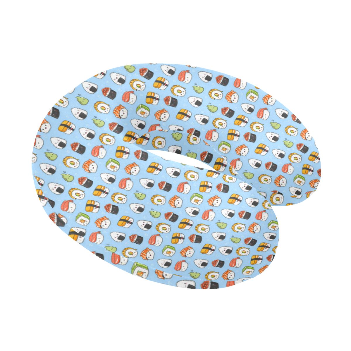 Sushi Cartoon Design U-Shaped Travel Neck Pillow-JTAMIGO.COM