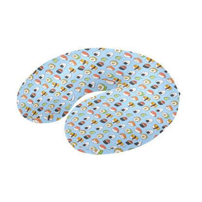 Sushi Cartoon Design U-Shaped Travel Neck Pillow-JTAMIGO.COM