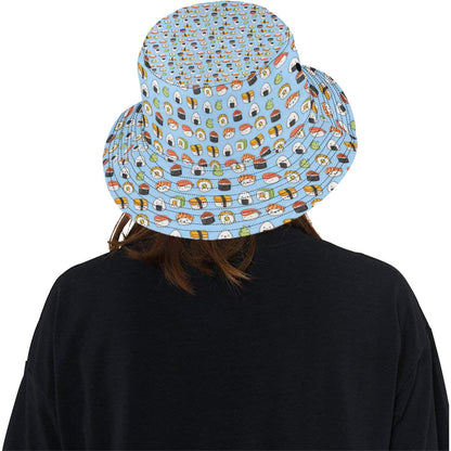 Sushi Cartoon Design Unisex Bucket Hat