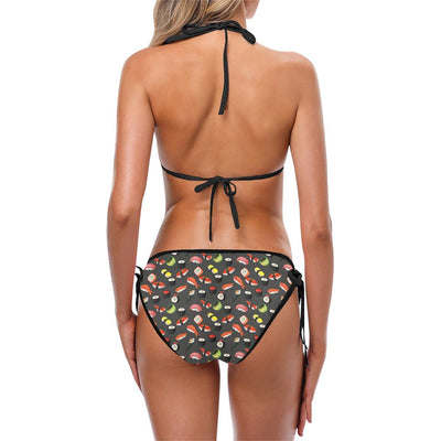 Sushi Design Print Bikini Swimsuit-JTAMIGO.COM